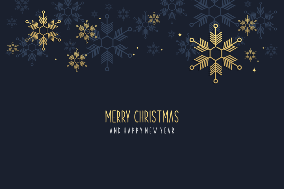 Christmas Snowflakes Elements Ornaments Illustrations