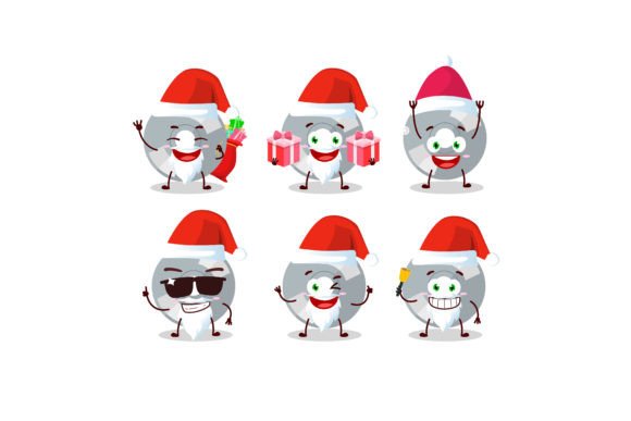 Compact Disk Christmas Illustrations for Holiday Content