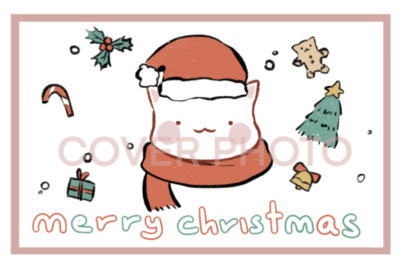 Cute Santa Cat Christmas Png Illustration Review